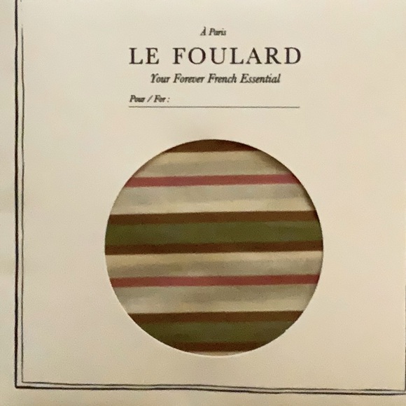 Sezane Accessories - Sezane Scarf-Striped NWT